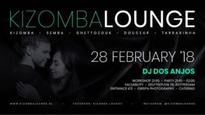 Kizomba Feest van Kizomba Lounge 28 februari 2018