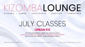 Kizomba Lounge Classes July 2019